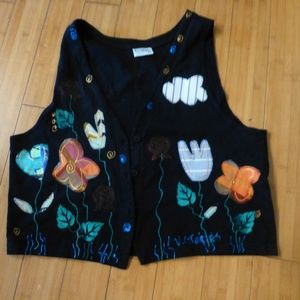 vc torias art to wear vest hand painted ook